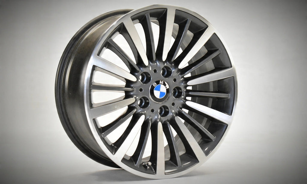 4x Alufelge 18 Zoll 8.0" 5x120 30ET 6796249 BMW 3 E46 E91 F30 E90 Rim Wheel