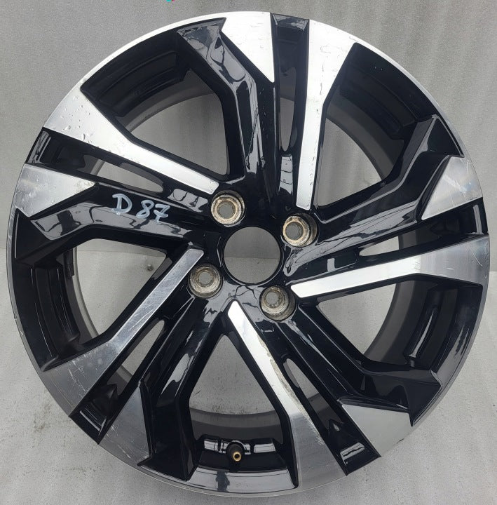 1x Alufelge 17 Zoll 6.5" 4x108 32ET 9825165280 Peugeot II 208 Rim Wheel FEL8285843561os