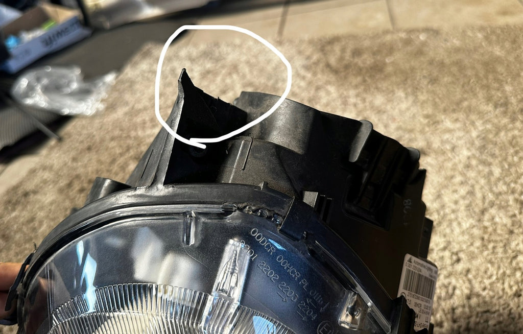 Frontscheinwerfer Mercedes-Benz Mini R55 R56 162704-03 Rechts Headlight SCH6110887849mi