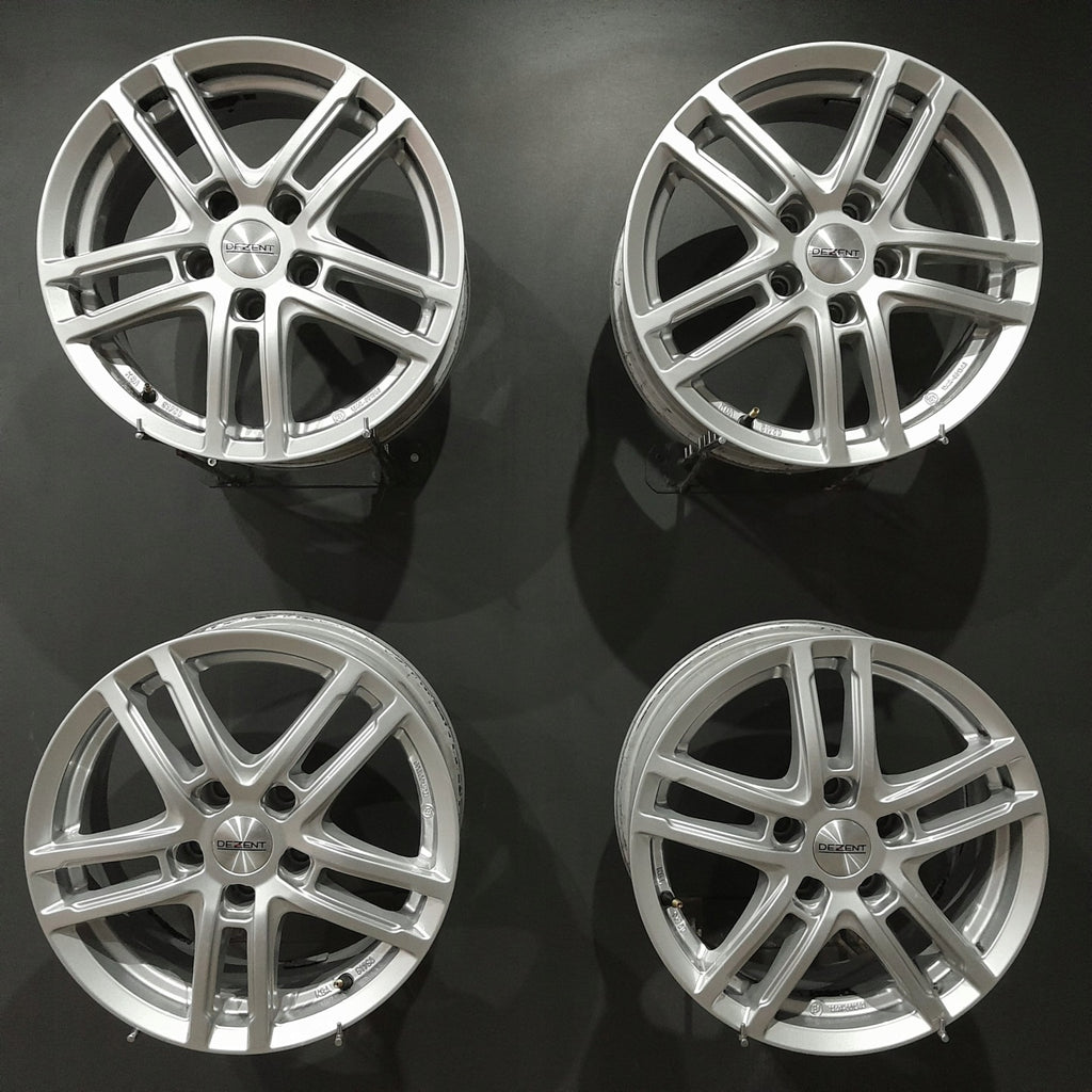 4x Alufelge 16 Zoll 6.5" 5x112 41ET Glanz KBA51750 Skoda Superb III Octavia FEL9320220472tr