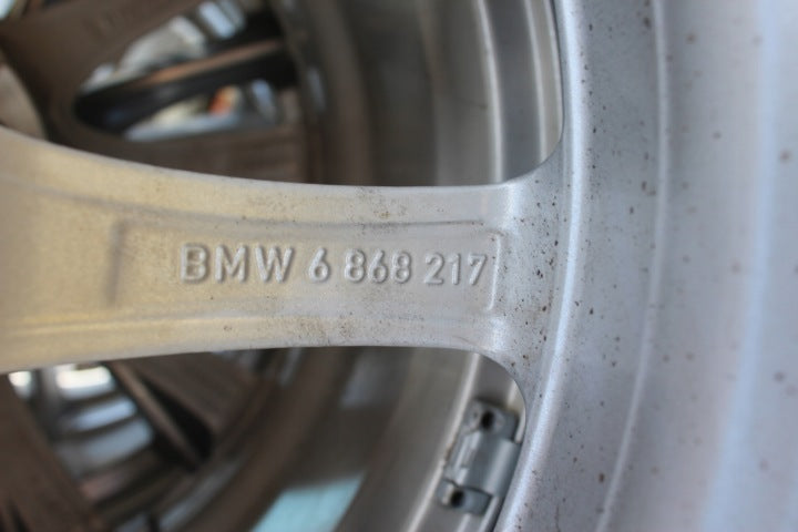 4x Alufelge 17 Zoll 7.5" 5x112 27ET Glanz Silber 6868217 BMW 5 G31 G30 Rim Wheel FEL6071697056ha