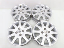 Laden Sie das Bild in den Galerie-Viewer, 4x Alufelge 16 Zoll 6.0" 4x114.3 45ET Silber Nissan I Rim Wheel FEL6572200694vo