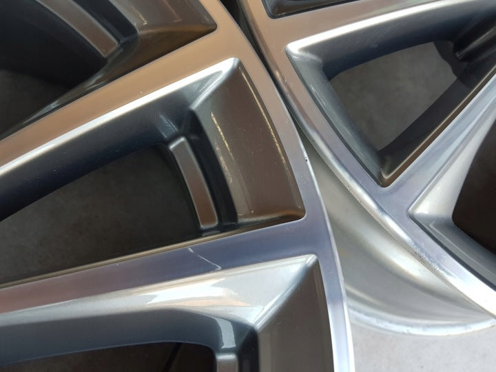 4x Alufelge 17 Zoll 7.5" 5x112 27ET Glanz Grau 6863417 BMW G31 G21 G30 G20 Mg 5 FEL5976003271ww