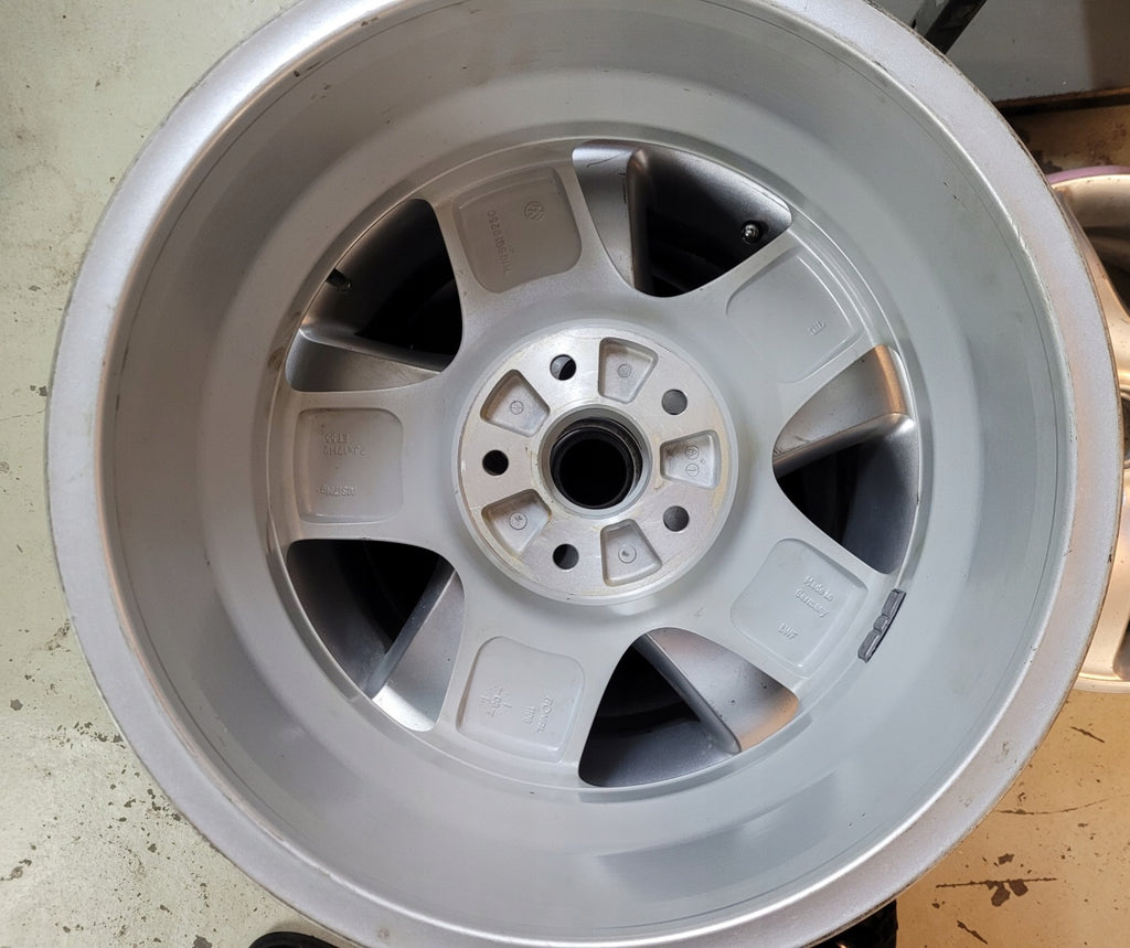 4x Alufelge 17 Zoll 7.0" 5x120 55ET 7H0601025C VW T5 Rim Wheel FEL3423763406yf