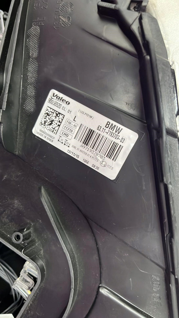 Frontscheinwerfer BMW X1 F48 7193707-03 Full LED Links Scheinwerfer Headlight SCH5378495404hj