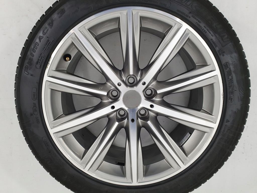 1x Alufelge 18 Zoll 8.0" 5x112 30ET Glanz Grau 6874440 BMW G31 G30 Rim Wheel FEL1352814506hh