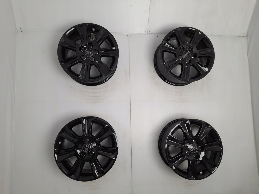 1x Alufelge 15 Zoll 6.5" 5x100 34ET Glanz Silber 8X0601025AQ Audi Rim Wheel FEL3118216848ae