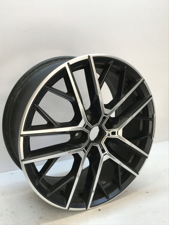 1x Alufelge 19 Zoll 8.0" 5x112 54ET Glanz Schwarz 6856093 BMW 2 F44 1 F40 FEL7830841341hy