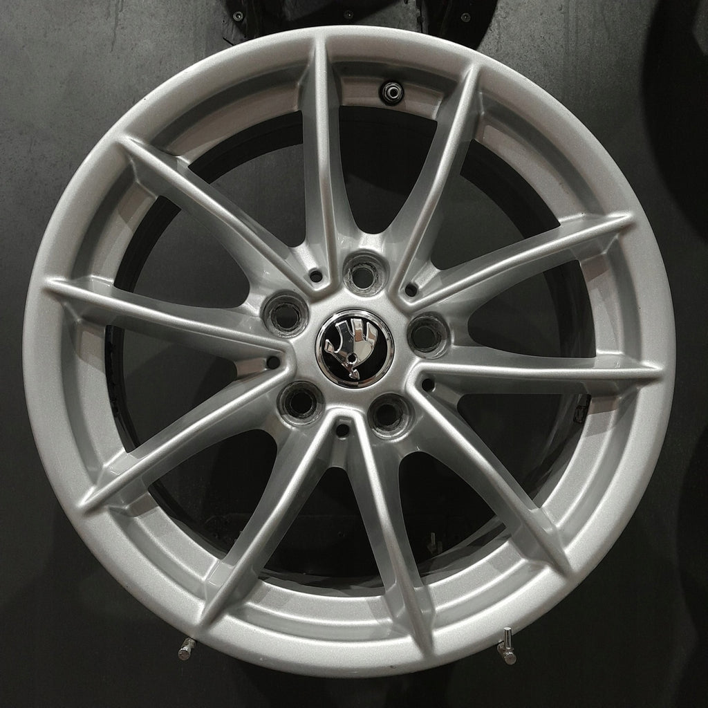 4x Alufelge 16 Zoll 6.5" 5x112 22ET 6876921 Audi I Rim Wheel FEL4888211174cm