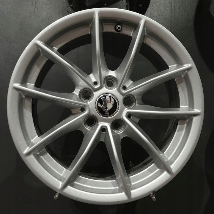4x Alufelge 16 Zoll 6.5" 5x112 22ET 6876921 Audi I Rim Wheel FEL4888211174cm