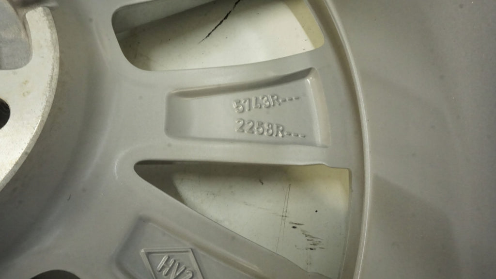 1x Alufelge 16 Zoll 6.5" 4x100 37ET Glanz 403005743R Dacia Clio I 1 V Rim Wheel FEL1159553639gy