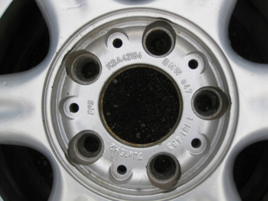 4x Alufelge 15 Zoll 7.0" 5x120 47ET KBA42184 BMW E36 Rim Wheel FEL9601361379mw