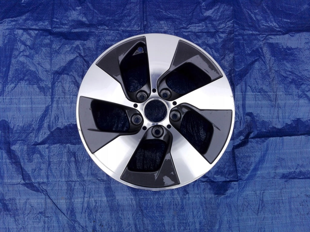 1x Alufelge 16 Zoll 7.0" 5x120 31ET Glanz Grau 6870611 BMW 3 F30 F31 Mg FEL1232059181es