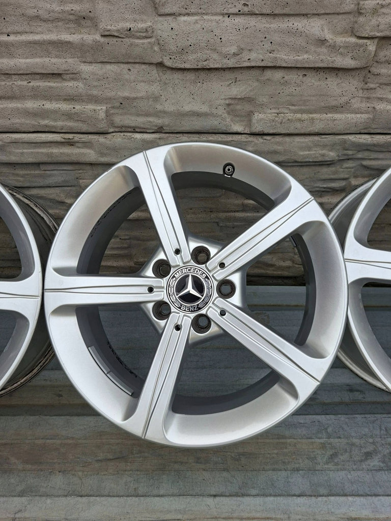 4x Alufelge 17 Zoll 6.5" 5x112 44ET Silber A1774011200 Mercedes-Benz W177 FEL5236392352qw
