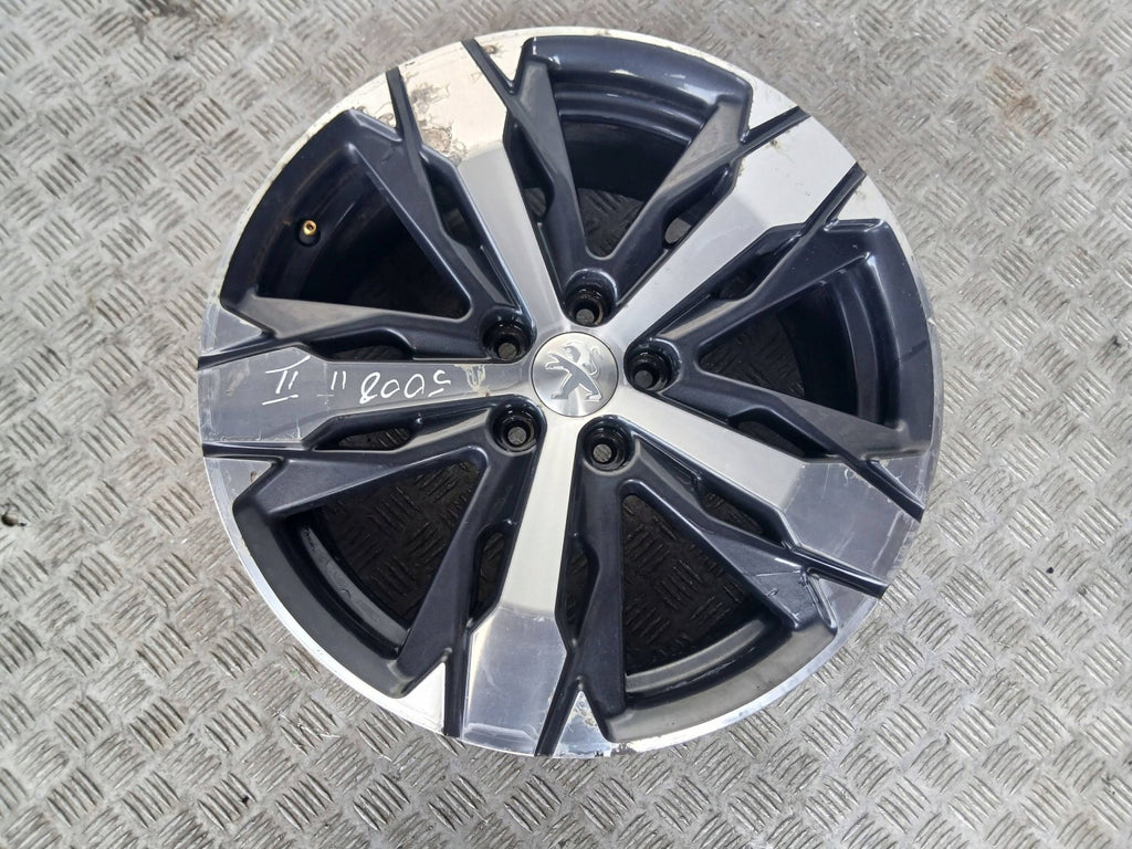 1x Alufelge 18 Zoll 5x108 49ET 9811635077 Peugeot 5008 Ii Rim Wheel FEL9661797106ur
