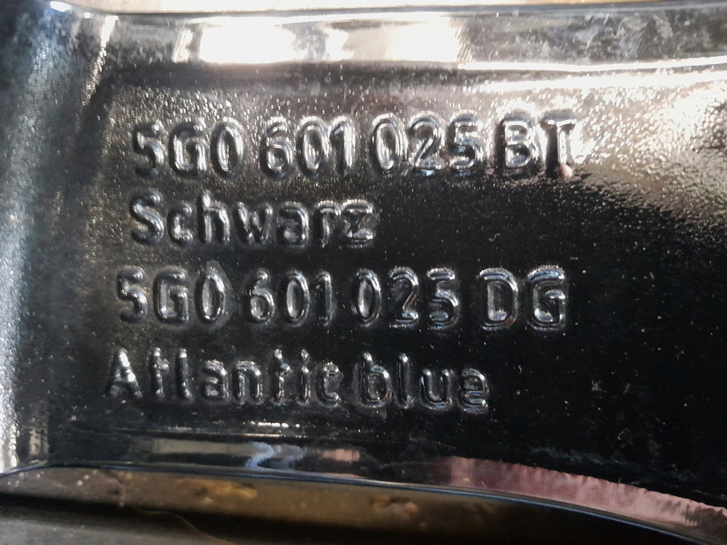 1x Alufelge 17 Zoll 7.0" 5x112 49ET Glanz Silber 5G0601025BT VW Golf Vii FEL3158808988io