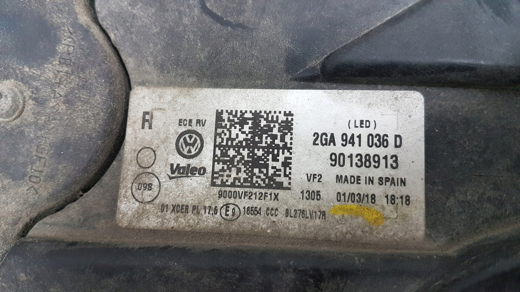 Frontscheinwerfer VW T-Roc 2GA941036D Full LED Rechts Scheinwerfer Headlight SCH3217008475pl