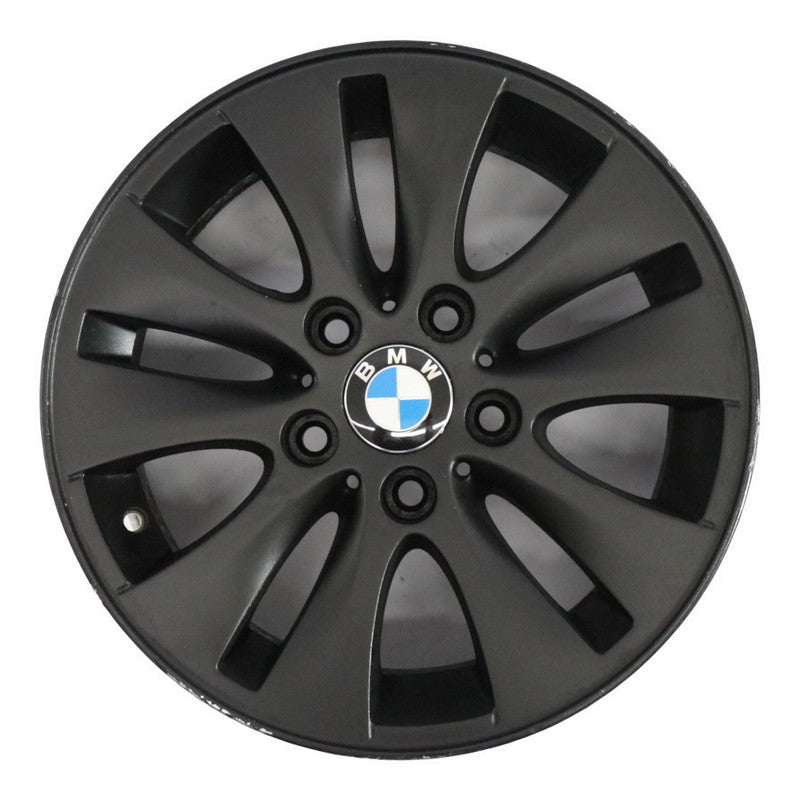 1x Alufelge 16 Zoll 7.0" 5x120 44ET Matt Silber 6774684 BMW 1 E88 E81 E87