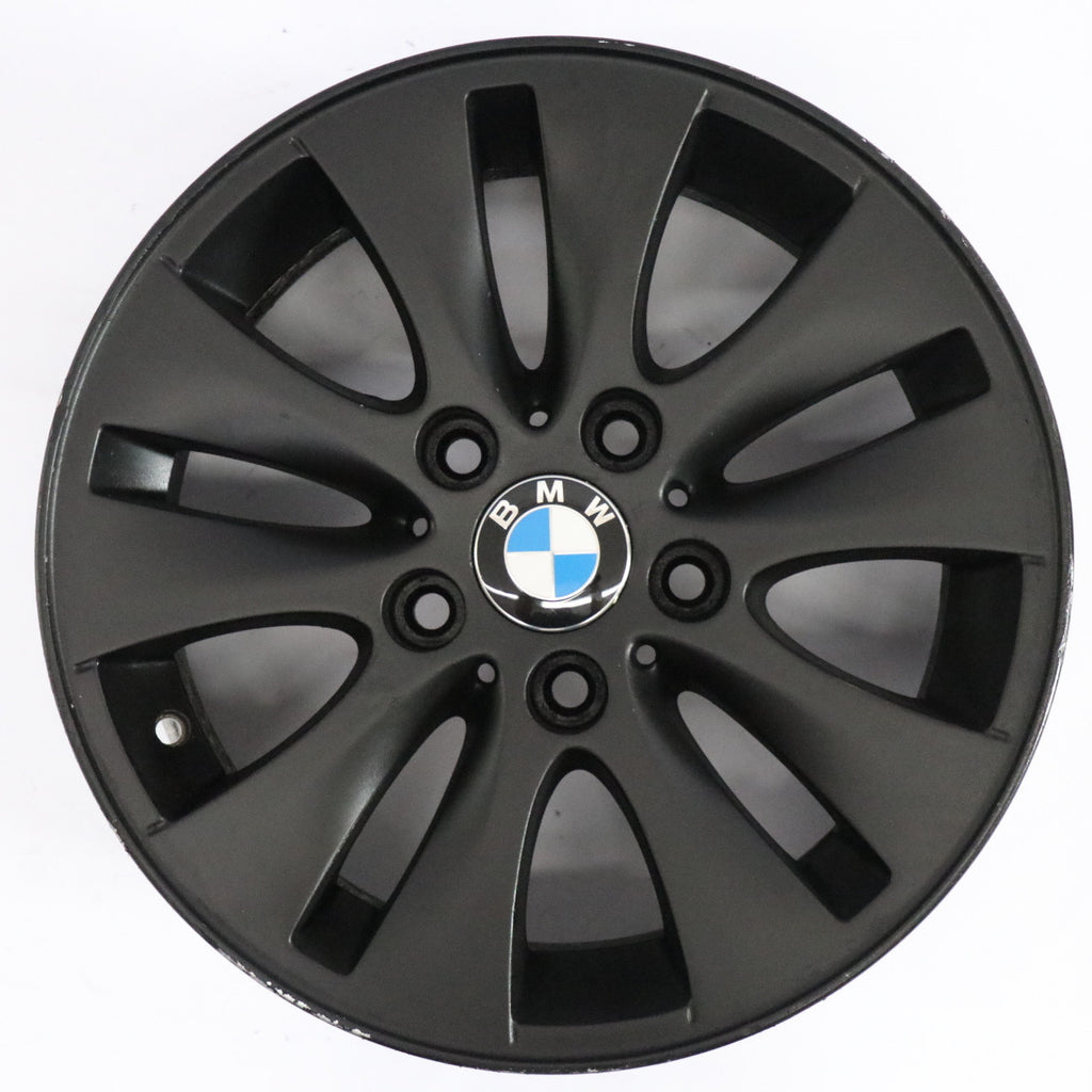 1x Alufelge 16 Zoll 7.0" 5x120 44ET Matt Silber 6774684 BMW 1 E88 E81 E87