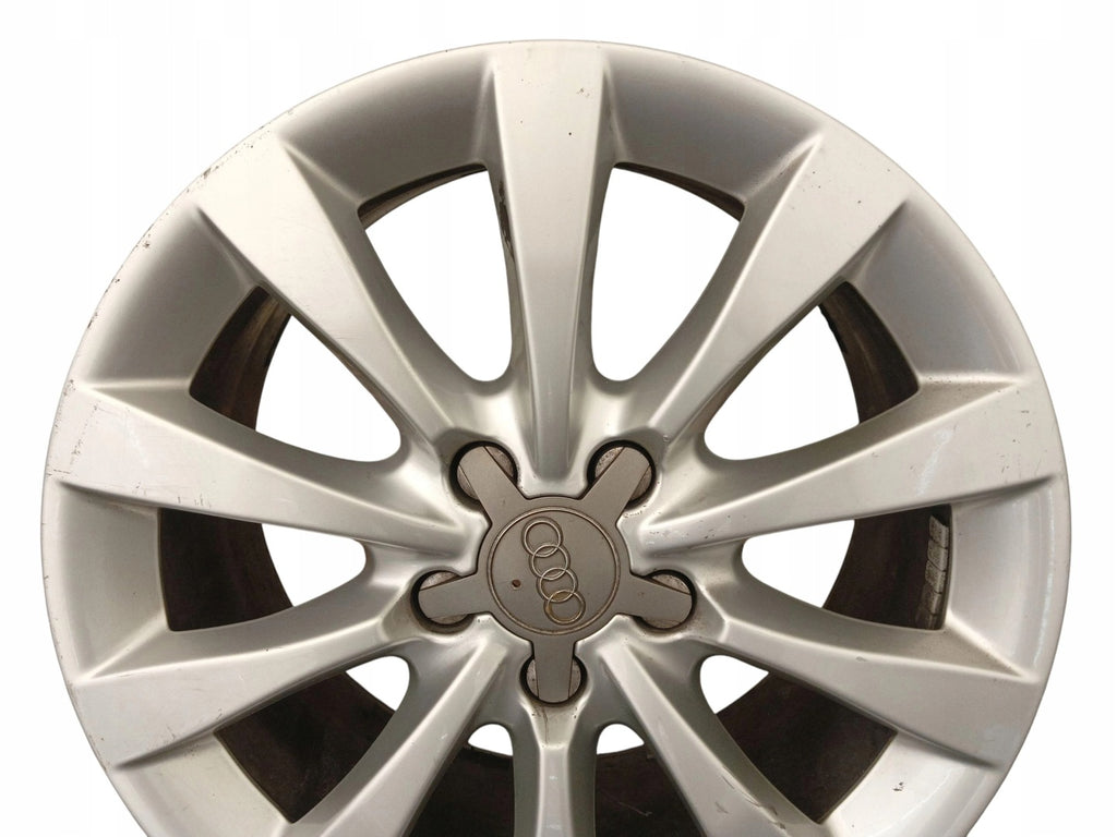 1x Alufelge 17 Zoll 8.0" 5x112 39ET Matt Silber 4G0601025BH Audi A6 C6 Rim Wheel FEL8741227296or
