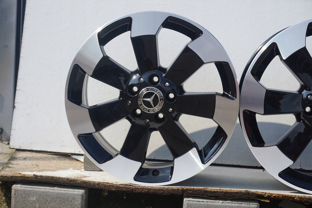4x Alufelge 18 Zoll 8.0" 5x112 56 5ET A1664011602 Mercedes-Benz Gle W166