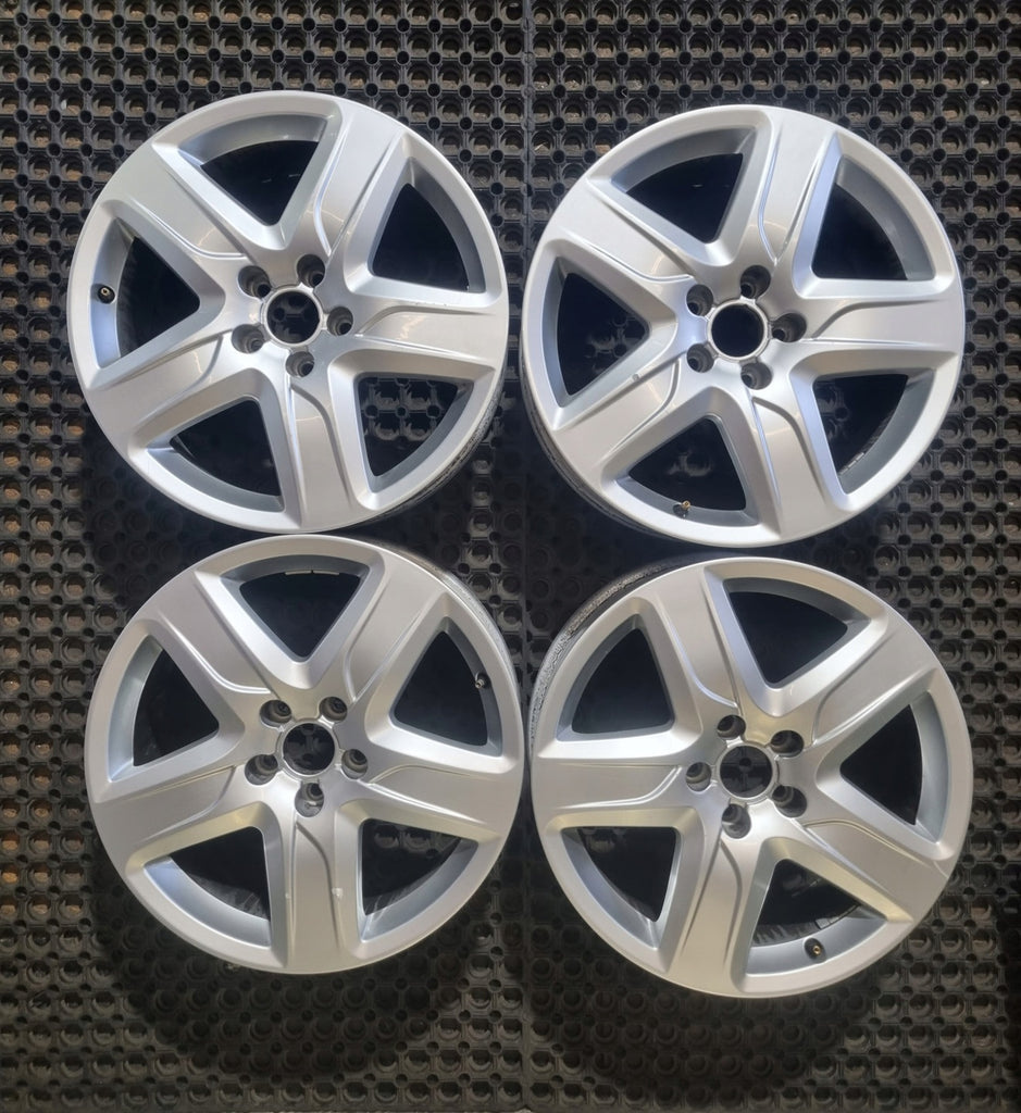 1x Alufelge 18 Zoll 7.0" 5x112 38ET Glanz Silber 4G9601025C Audi A6 Rim Wheel FEL2986992344fh