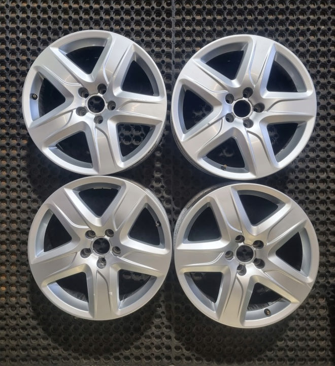 1x Alufelge 18 Zoll 7.0" 5x112 38ET Glanz Silber 4G9601025C Audi A6 Rim Wheel FEL2986992344fh