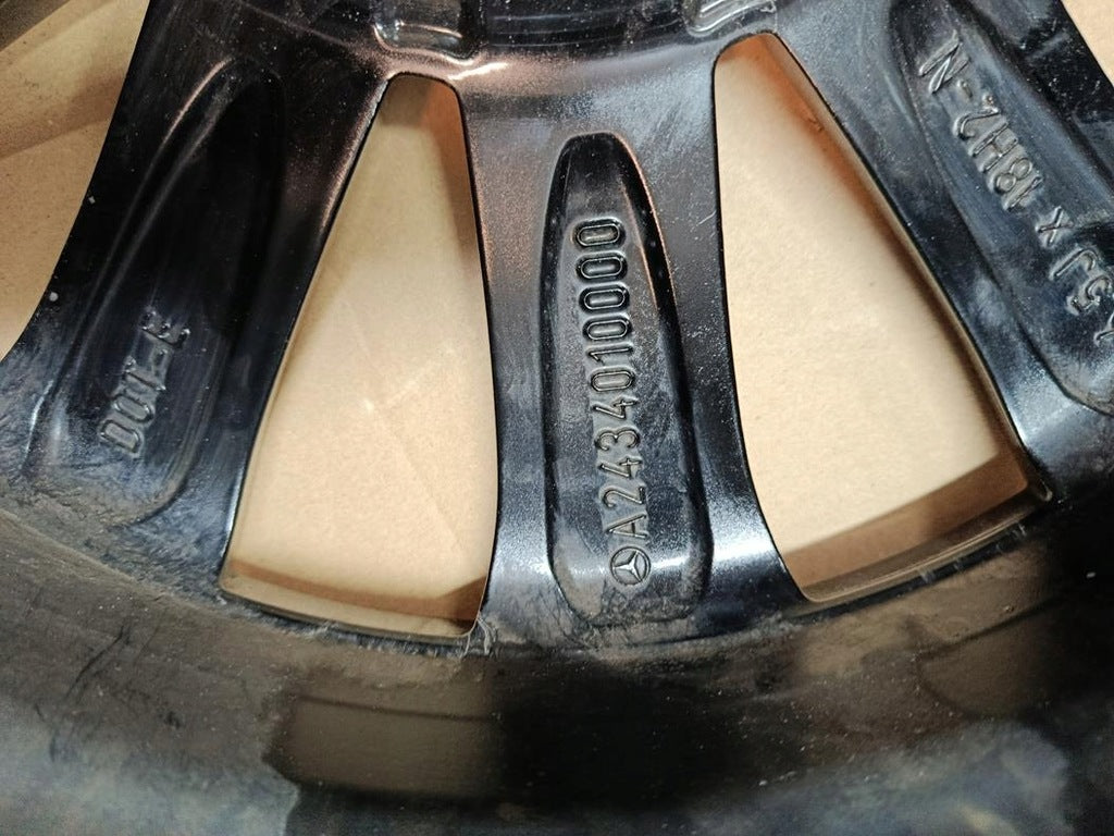 1x Alufelge 18 Zoll 6.5" 5x112 A2434010000 Mercedes-Benz Eqa Eqb Rim Wheel FEL3168349604xw