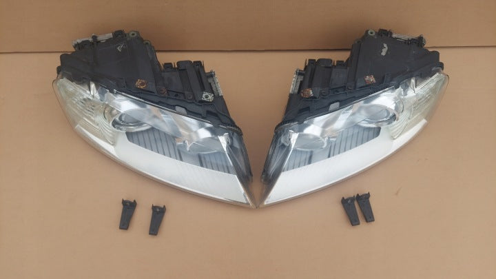 Frontscheinwerfer Audi A8 Bi-Xenon Ein Satz Scheinwerfer Headlight SCH3633282006je
