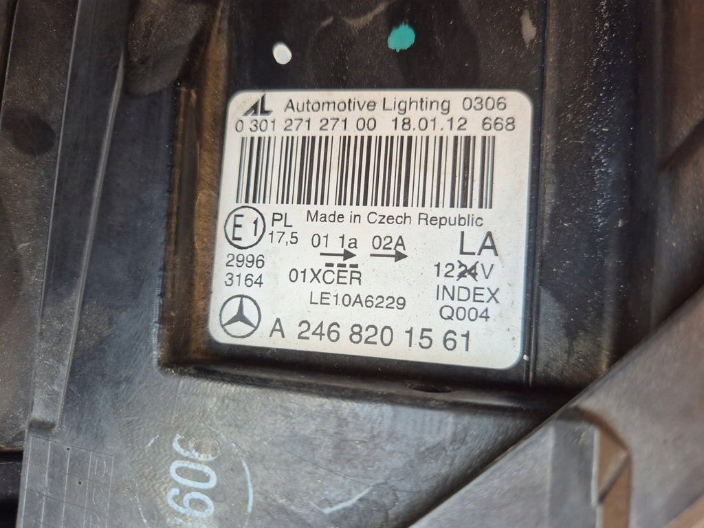 Frontscheinwerfer Mercedes-Benz W246 A2468201561 Xenon Rechts oder Links SCH3938908266ln