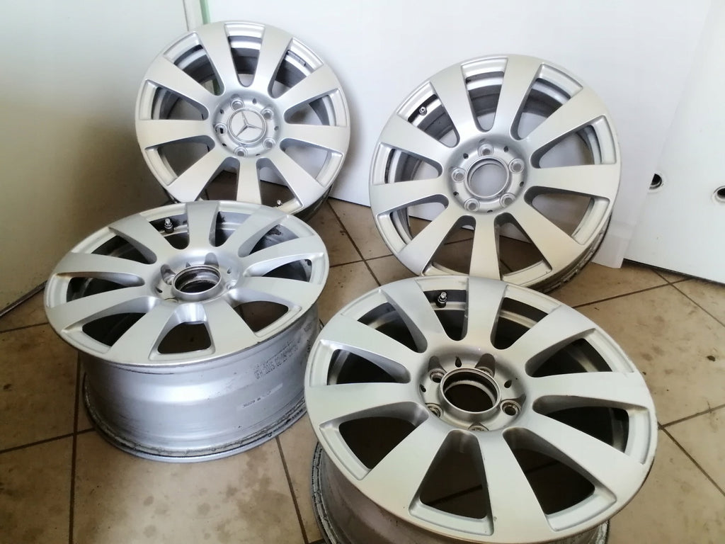 4x Alufelge 16 Zoll 7.5" 5x112 45 5ET A2124010102 Mercedes-Benz Rim Wheel FEL2811242418ue