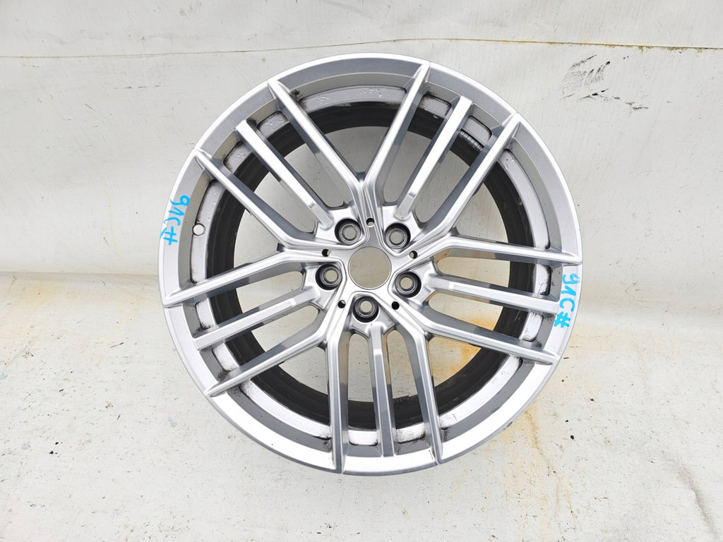 1x Alufelge 19 Zoll 8.5" 5x112 29ET Glanz Silber 5A324D6 BMW 5 Rim Wheel FEL5506730224jx
