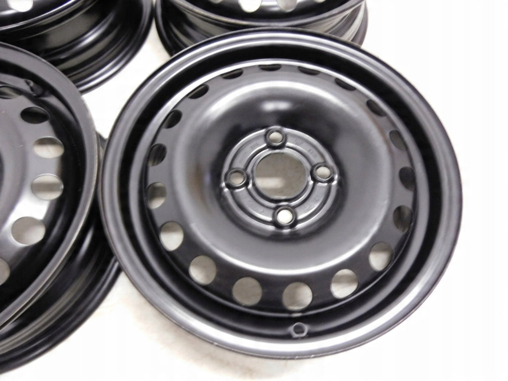 1x Alufelge 14 Zoll 5.0" 4x100 35ET Glanz Schwarz 1S0601027 Seat Mii Citigo Up