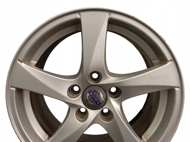 1x Alufelge 16 Zoll 7.0" 5x108 50ET Glanz Silber 31423046 Volvo V60 I Rim Wheel FEL5546230120ae