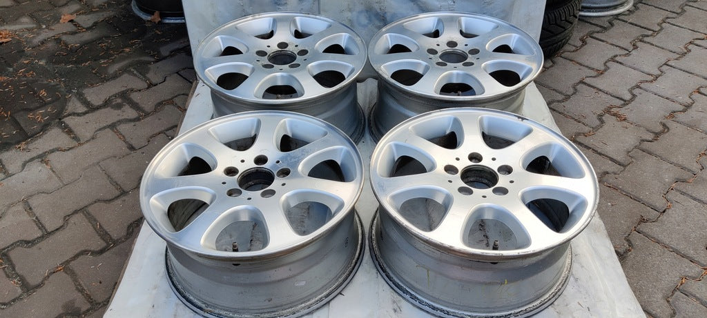 4x Alufelge 16 Zoll 8.0" 5x112 32ET Silber A2094011002 Mercedes-Benz Rim Wheel FEL2471429919yb