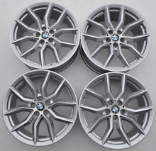 Laden Sie das Bild in den Galerie-Viewer, 4x Alufelge 19 Zoll 9.0" 5x112 38ET Glanz Silber 6880685 BMW X5 G05 G06 FEL2008645860xv