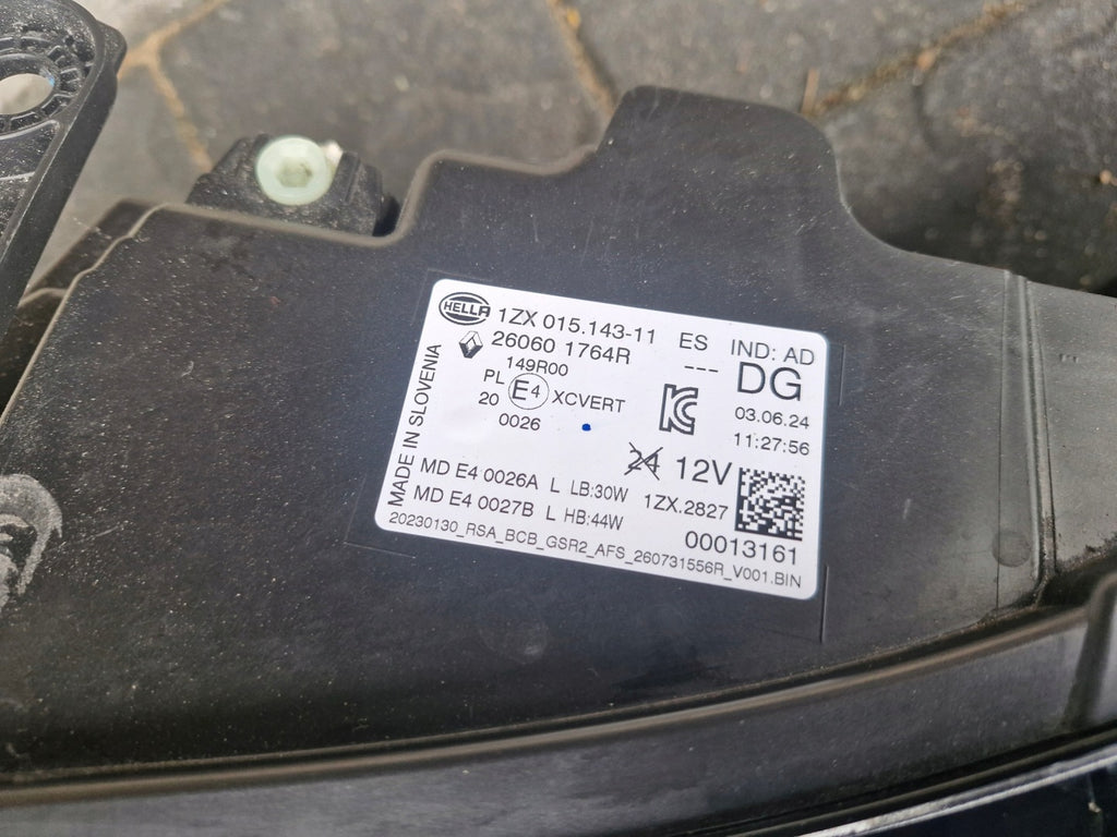 Frontscheinwerfer Renault Megane 260601764R Links Scheinwerfer Headlight SCH4346695671bg
