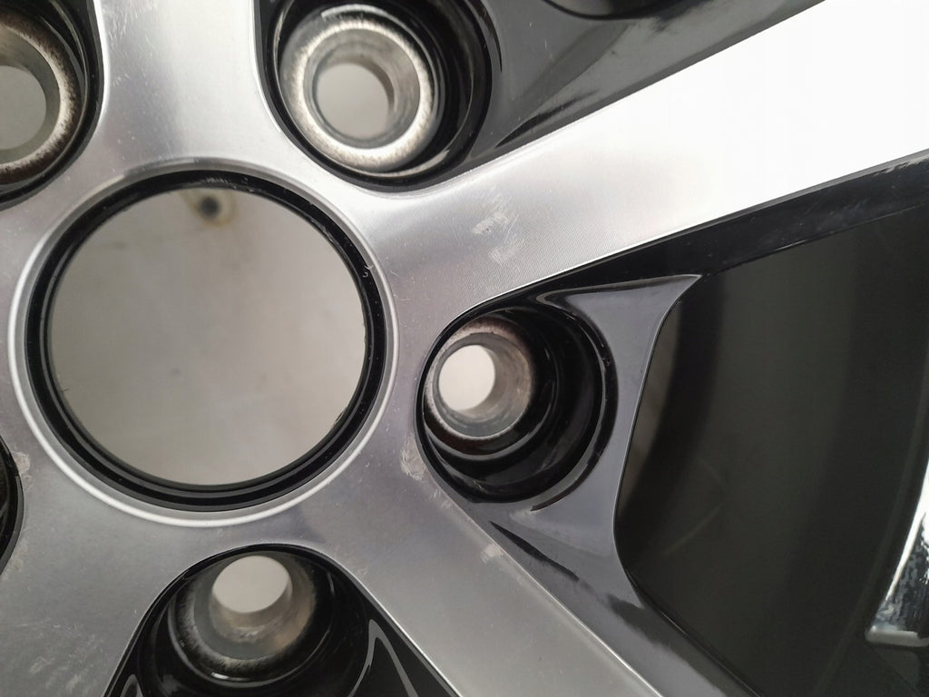 1x Alufelge 17 Zoll 7.0" 5x108 47 5ET Glanz Schwarz R1TC-1007-A1A Ford I FEL1851891534in