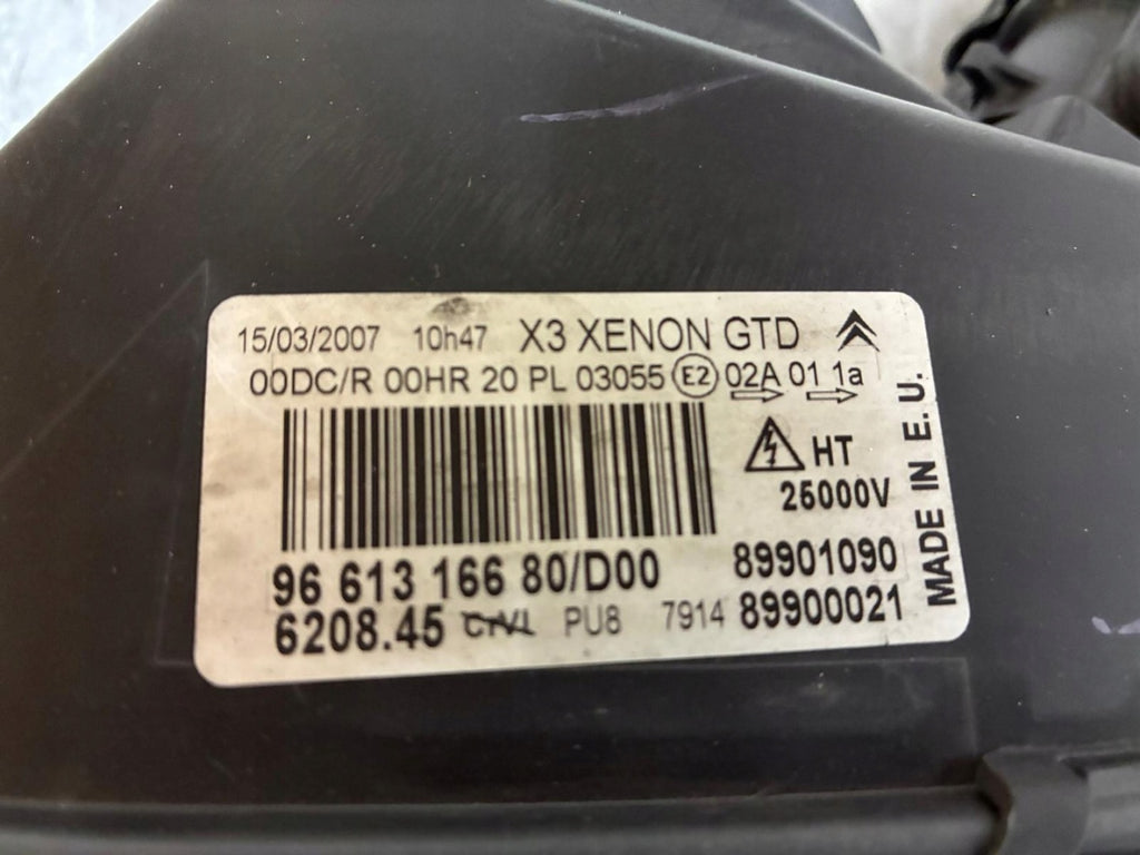Frontscheinwerfer Citroën C5 89901090 Links Scheinwerfer Headlight SCH2821568491cq