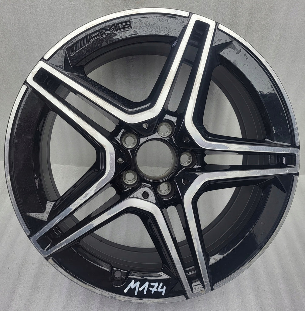 1x Alufelge 18 Zoll 7.5" 5x112 49ET A1774011500 Mercedes-Benz Cla C118 Rim Wheel FEL2195508309wi