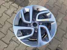 Laden Sie das Bild in den Galerie-Viewer, 1x Alufelge 16 Zoll 6.5&quot; 4x108 20ET Glanz Silber 39007897 Opel Crossland X