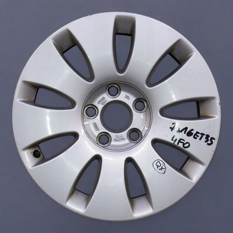 1x Alufelge 16 Zoll 7.0" 5x112 35ET Glanz Silber 4F0601025N Audi A6 C6 Rim Wheel