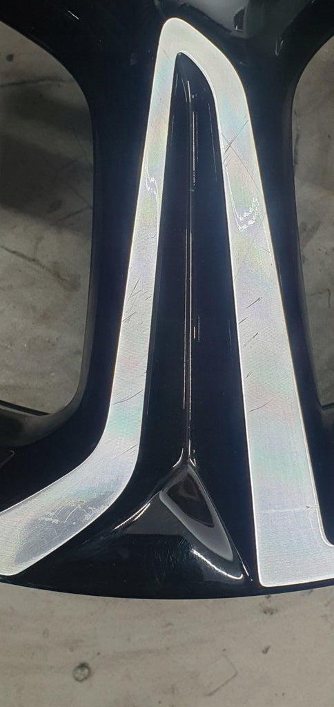 1x Alufelge 17 Zoll 7.0" 4x108 38ET Glanz Schwarz 39182183 Opel Corsa F FEL8301767144tc