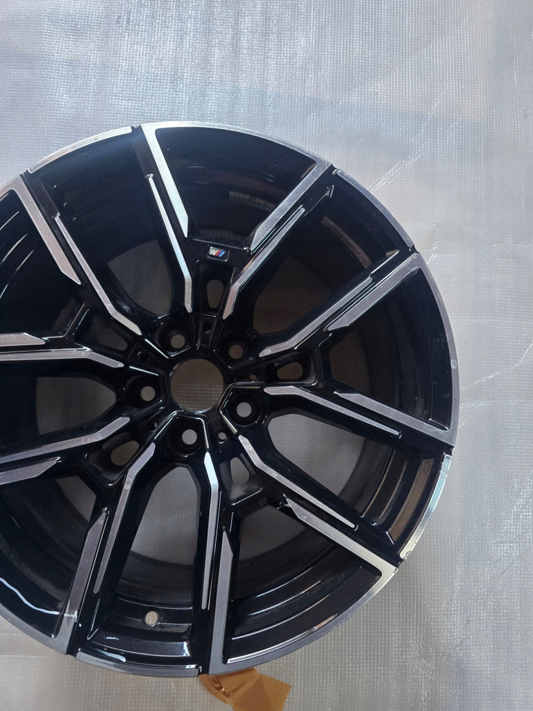 1x Alufelge 19 Zoll 8.5" 5x112 35ET Glanz Schwarz 8747304 BMW 4 G22 G23 G26 FEL2884073610mq
