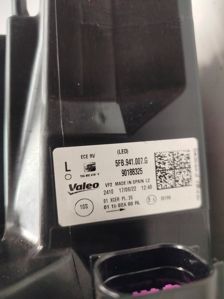 Frontscheinwerfer Seat Leon 5FB941007F Full LED Links Scheinwerfer Headlight SCH1583284562th