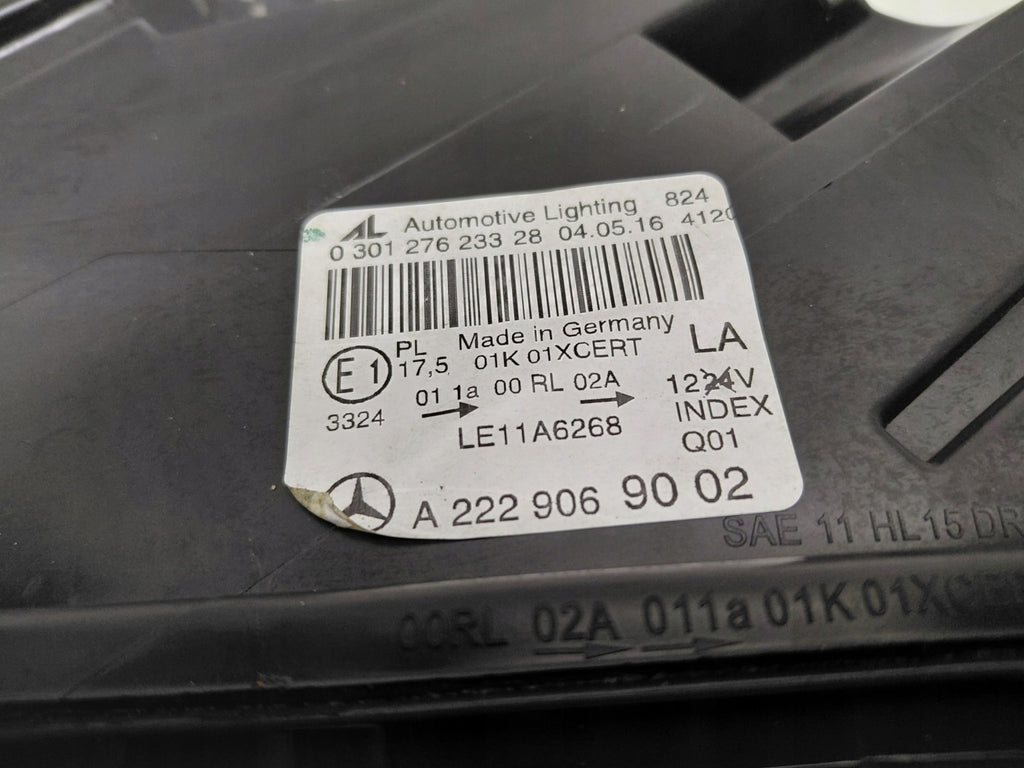 Frontscheinwerfer Mercedes-Benz A2229069002 Full LED Links Headlight SCH7084518594tf