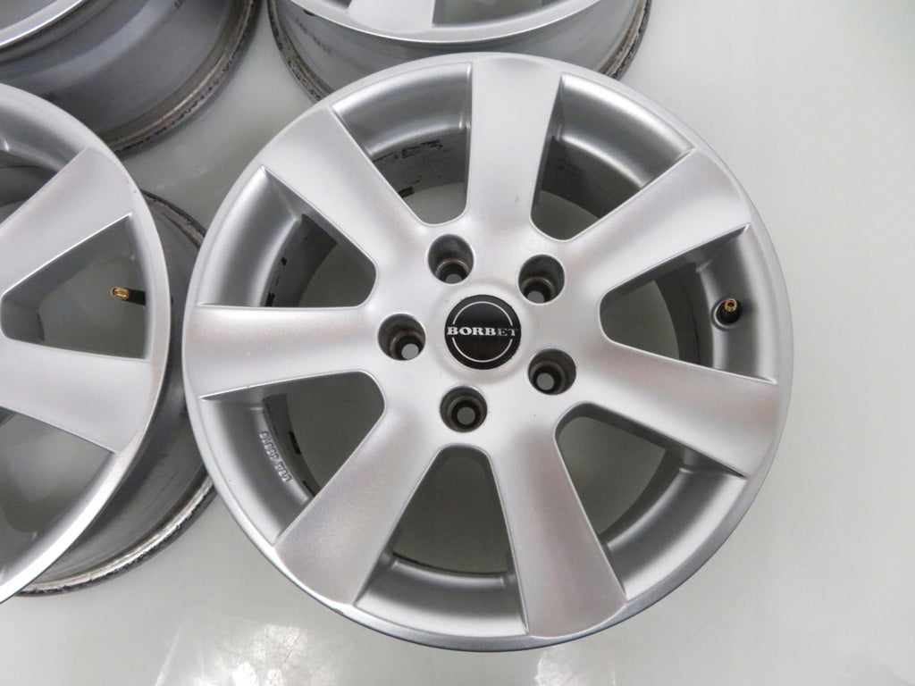 4x Alufelge 16 Zoll 7.0" 5x120 20ET Glanz Silber CA70638 BMW 3 E91 E60 E90 FEL5024320489vh