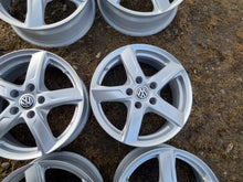 Laden Sie das Bild in den Galerie-Viewer, 4x Alufelge 16 Zoll 6.5" 5x112 41ET Glanz Silber KBA51975 VW Passat Rim Wheel FEL7499095281ev