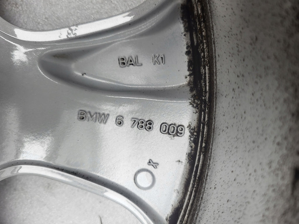 1x Alufelge 19 Zoll 10.0" 5x120 53ET Glanz Silber 6788009 BMW X5 E70 E71 FEL1842205056mf