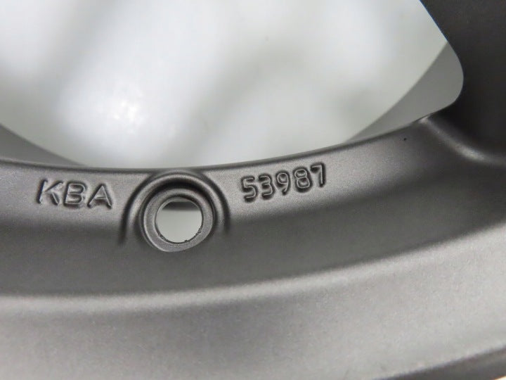 1x Alufelge 19 Zoll 8.5" 5x108 48ET Graphit KBA53987 Rim Wheel FEL7601939525xc